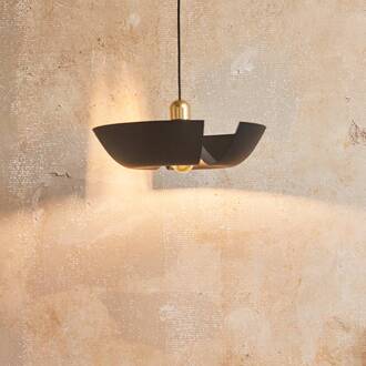 AYTM Cycnus hanglamp, zwart, Ø 30 cm, aluminium, E27