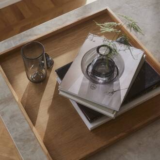 AYTM eenheid dienblad, eiken, lengte 52 cm, breedte 52 cm, hout natuurlijke eik