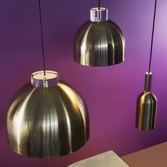 AYTM Hanglamp AYTM Luceo, rond, goud, Ø 45 cm