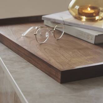 AYTM Lantaarn Uno, vaas, barnsteen, Ø 14 cm, hoogte 11 cm, glas amber