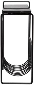 AYTM Tijdschriftenrek Sino, bijzettafel, zwart