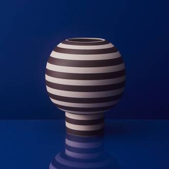 AYTM Varia vaas, rood, Ø 18 cm, hoogte 21 cm, keramiek rood, rosé