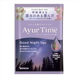 Ayur Time Aroma Bath Salt Good Night Day 40g