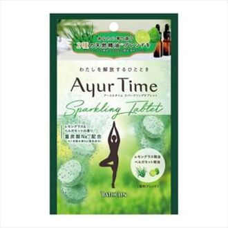 Ayur Time Sparkling Tablets Lemongrass & Bergamot 40g