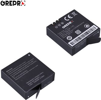 AZ16-1 Batterij Voor Xiaomi AZ16-1 AZ16-2, Yi 4K, Yi 4K +, Yi Lite, yi 360 Vr Camera + Dual Led Charger Met Type-C Poort 2x accu