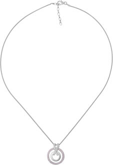 'Azalea' Dames 925 Sterling Zilveren Ketting met Hanger - Zilver ZH-7095