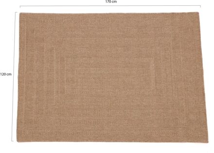 Azanza buitenkleed 120x170cm - Laagste prijsgarantie! Taupe