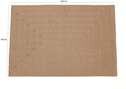 Azanza buitenkleed 160x230cm - Laagste prijsgarantie! Taupe