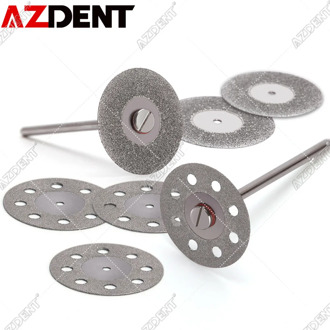 Azdent 10 PCS 2.35mm Dental Lab Polishing Shank Mandrel Burs Emery polishing kit