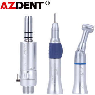 Azdent Dental Handpiece Inner Spray Channel Contra Angle Electric Micromotor polishing brush Air Turbine Low Speed Handpiece