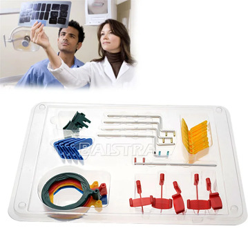 AZDENT X-ray Sensor Holder Sensor Positioner Dental Intra Oral X-Ray Film Positioning System Complete Colorful