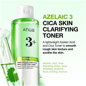 Azelaic Acid 3 Cica Skin Clarifying Toner 250ml