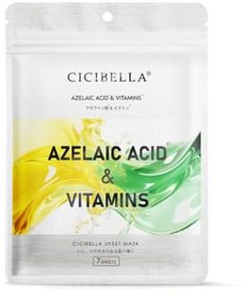 Azelaic Acid & Vitamins Sheet Mask 7 pcs