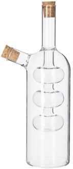 Azijn/Olie flessen luxe tafelset dispenser - glas