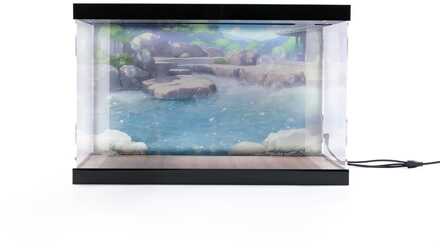 Azur Lane Acrylic Display Case with Lighting for figure Kashino Hot Springs Relaxation