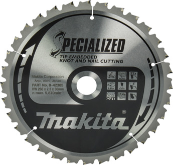 B-40624 Zaagb TipE 260x30x2,3 32T 5g