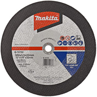 B-70792 Doorslijpschijf 300x4,0x20mm staal - B-70792