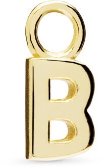 B 925 Sterling Zilveren Hanger Goud
