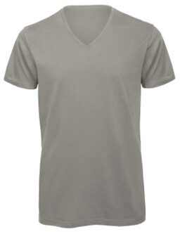 B&C Collection B and C Organic Inspire Men T-shirt V-Neck * Actie * Rood,Zwart,Grijs,Wit,Bruin,Beige,Blauw - Small,Medium,Large,X-Large,XX-Large,3XL