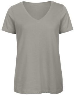 B&C Collection B and C Organic Inspire Women T-shirt V-Neck Rood,Zwart,Grijs,Wit,Bruin,Beige,Blauw - X-Small,Small,Medium,Large,X-Large,XX-Large