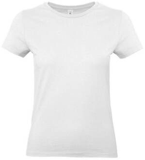 B&C Dames T-shirt - Kleur: Wit, Maat: S