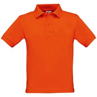 B&C Jongens poloshirt oranje