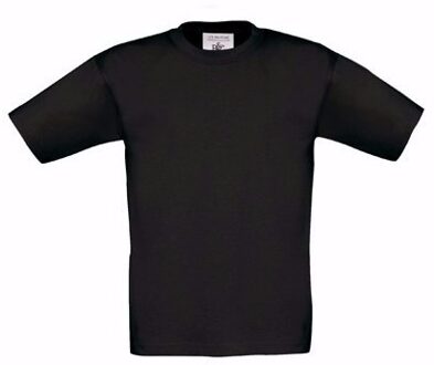 B&C Kinderkleding Kinder t-shirt zwart