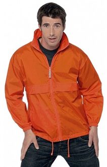 B&C Oranje supporters jas voor heren