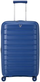 B-Flying Expandable Trolley 68 blu notte Harde Koffer Blauw - H 68 x B 44 x D 31