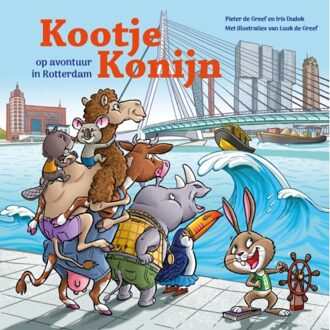 B For Books Distribution Kootje Konijn Op Avontuur In Rotterdam - Pieter de Greef