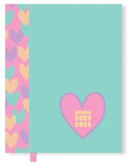 B'log hearts - schoolagenda 2025-2026, a5