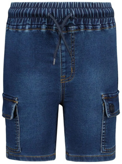 B.Nosy Jongens korte jeans met zakken authentic denim Blauw - 104