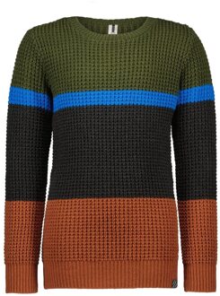 B.Nosy Jongens sweater groen - Roan - Gingerbread - Maat 146/152