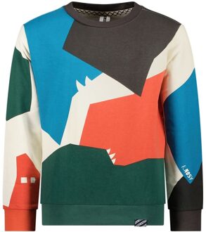 B.Nosy Jongens sweater - Reda - Ecru - Maat 158/164