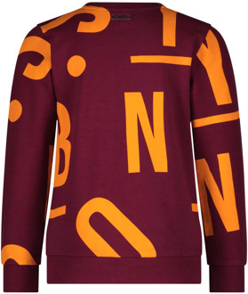 B.Nosy jongens sweater Wijn rood - 116