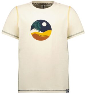 B.Nosy Jongens t-shirt - Gavin - Ecru - Maat 110
