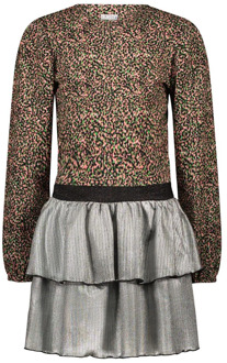 B.Nosy meisjes jurk Bruin - 146-152