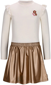 B.Nosy meisjes jurk Ecru - 134-140