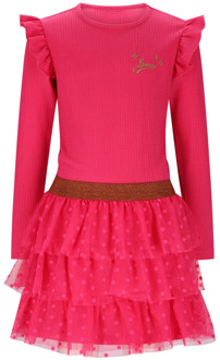 B.Nosy meisjes jurk Fuchsia - 146-152