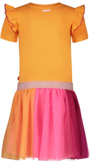 B.Nosy meisjes jurk Oranje - 122-128