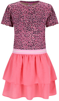 B.Nosy meisjes jurk Oud rose - 122-128