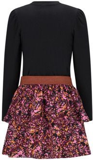 B.Nosy meisjes jurk Zwart - 158-164