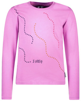 B.Nosy meisjes longsleeve Lila - 110