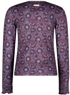 B.Nosy meisjes longsleeve Paars - 110