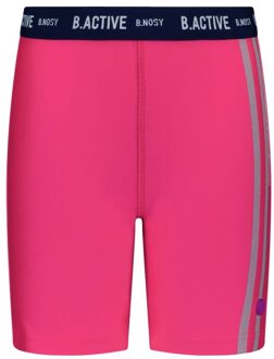 B.Nosy Meisjes short sport legging Active - Aiden - Helder roze - Maat 116