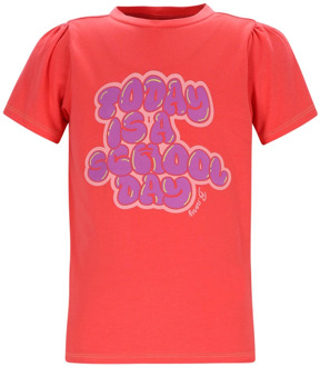 B.Nosy meisjes t-shirt Koraal - 158-164