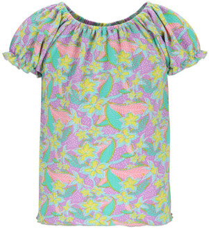 B.Nosy meisjes t-shirt Meerkleurig - 104