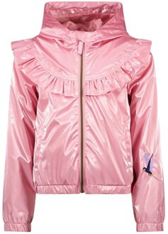 B.Nosy Meisjes zomerjas met capuchon - Fenne - Suiker roze - Maat 104