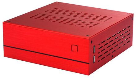 B01 Mini Itx Computer Case Chassis Aluminium/Glas Aktetas Desktop Pc Behuizing Aluminum B