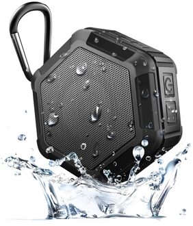 B08 Outdoor Draagbare Draadloze Bluetooth Speaker Mini Water-Proof -Proof En Stof-Proof Muziekspeler Hifi hoge Geluidskwaliteit B08-zwart